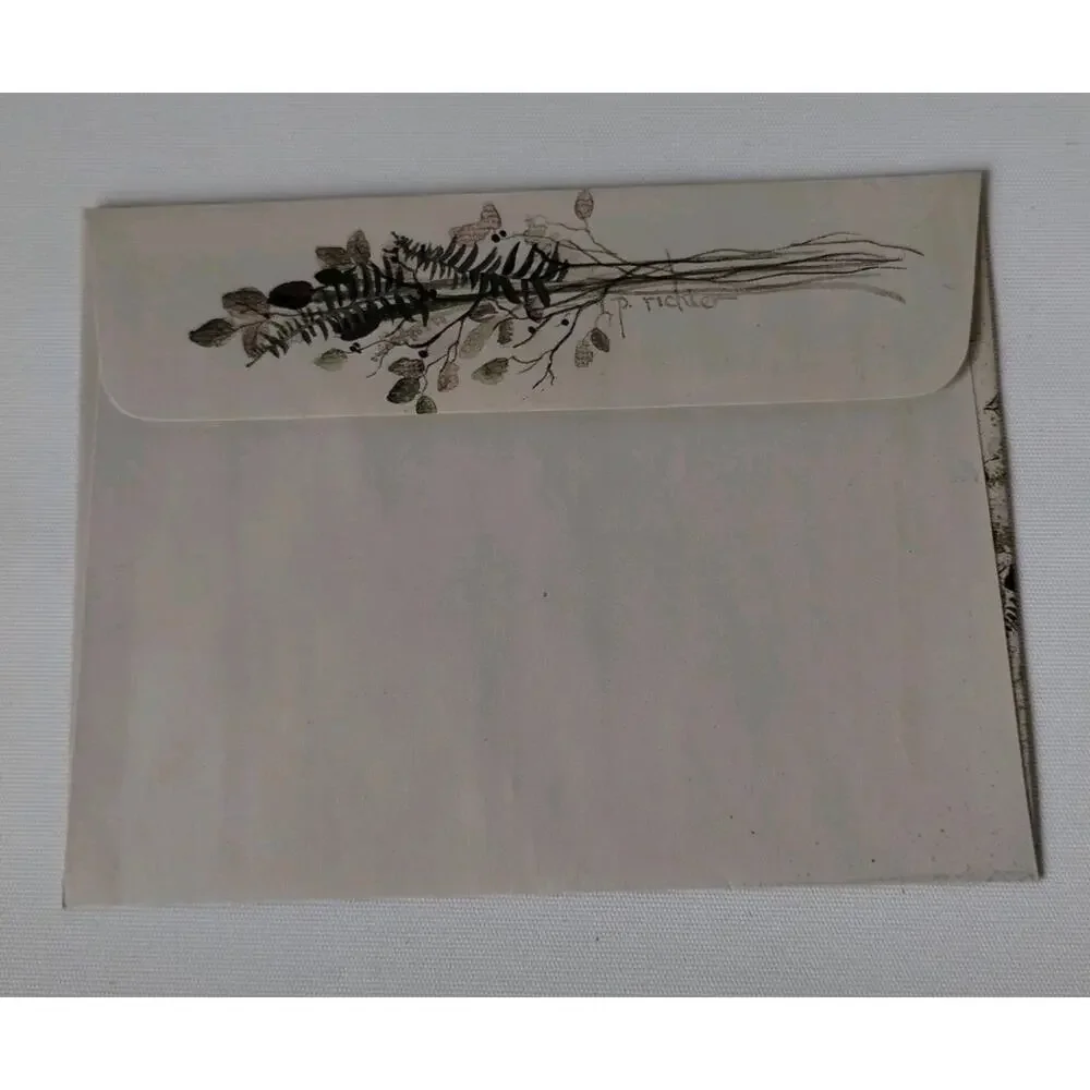 Pat Richter Vintage Stationary - Good Scents - 15 Sheets and Envelopes